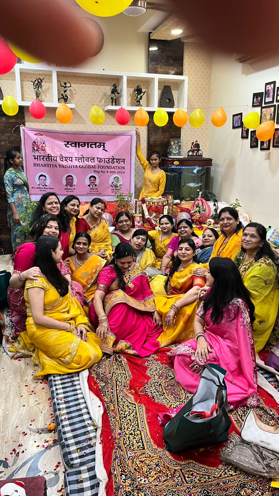 कान्हा जी की छठी – BVGF महिला शाखा, गाज़ियाबाद द्वारा भक्ति, भोग और भव्यता का संगम